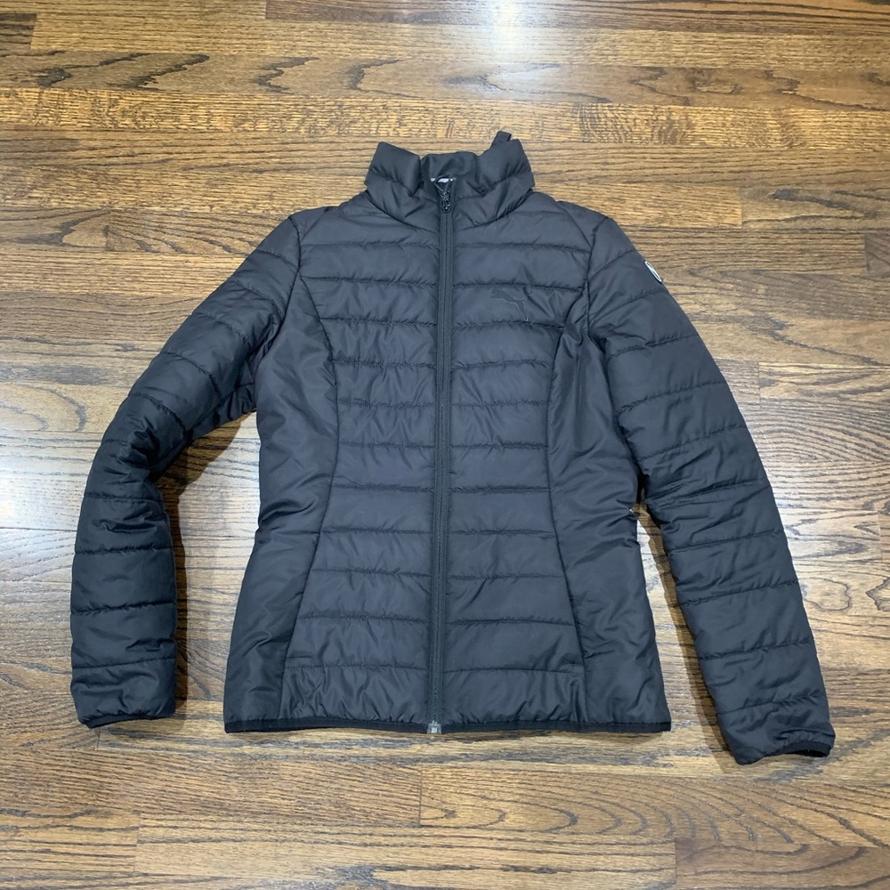 Like New Puma Women’s Short Black Jacket Japanese M